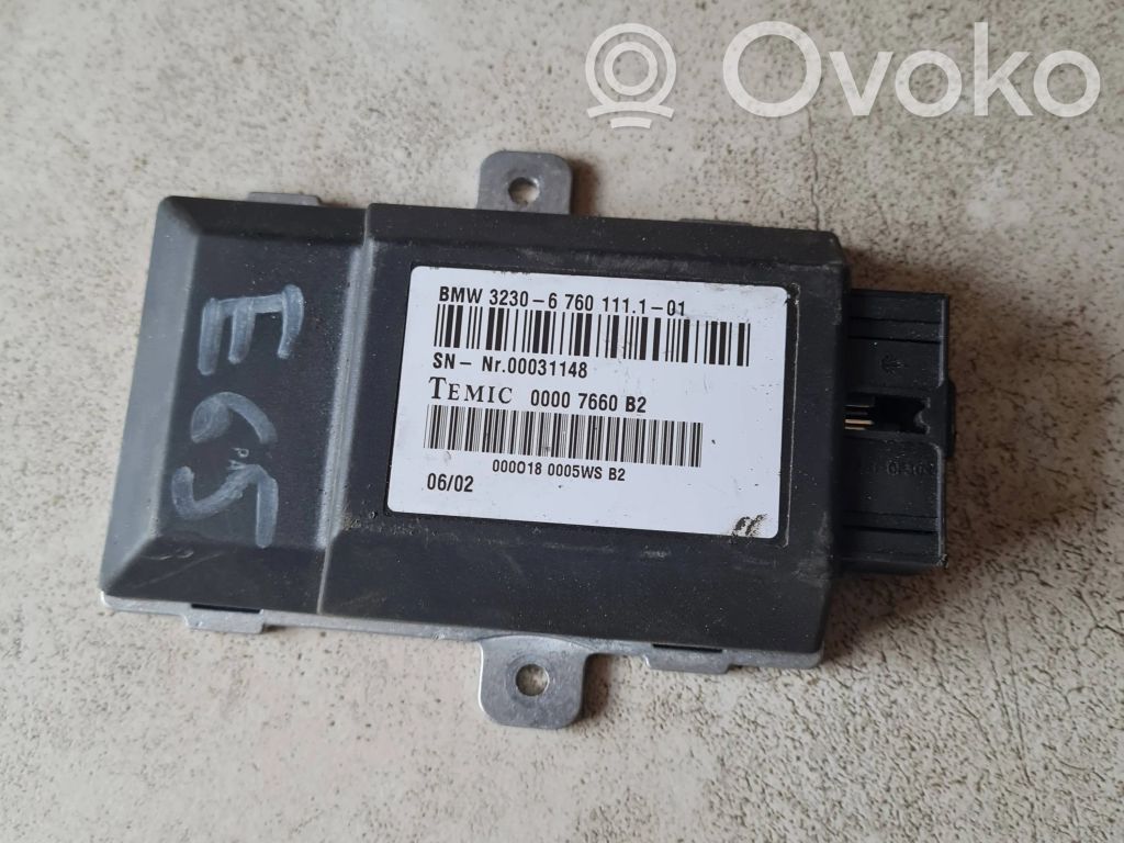 BMW 7 E65 E66 Steering rack control module 