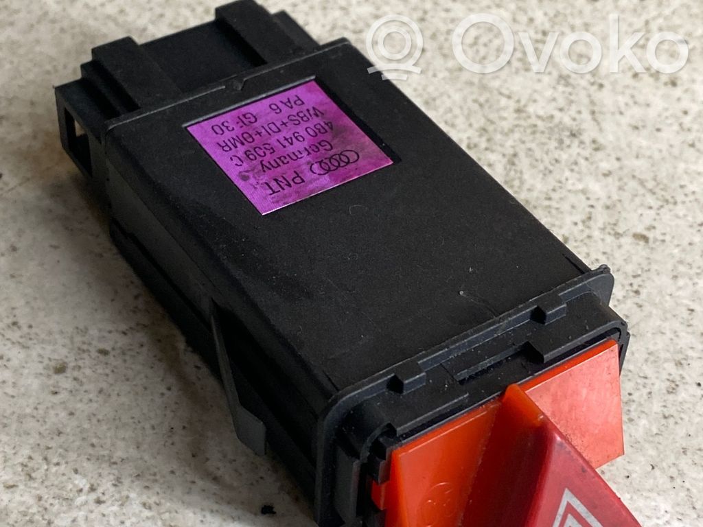 Audi A6 S6 C5 4B Hazard light switch 