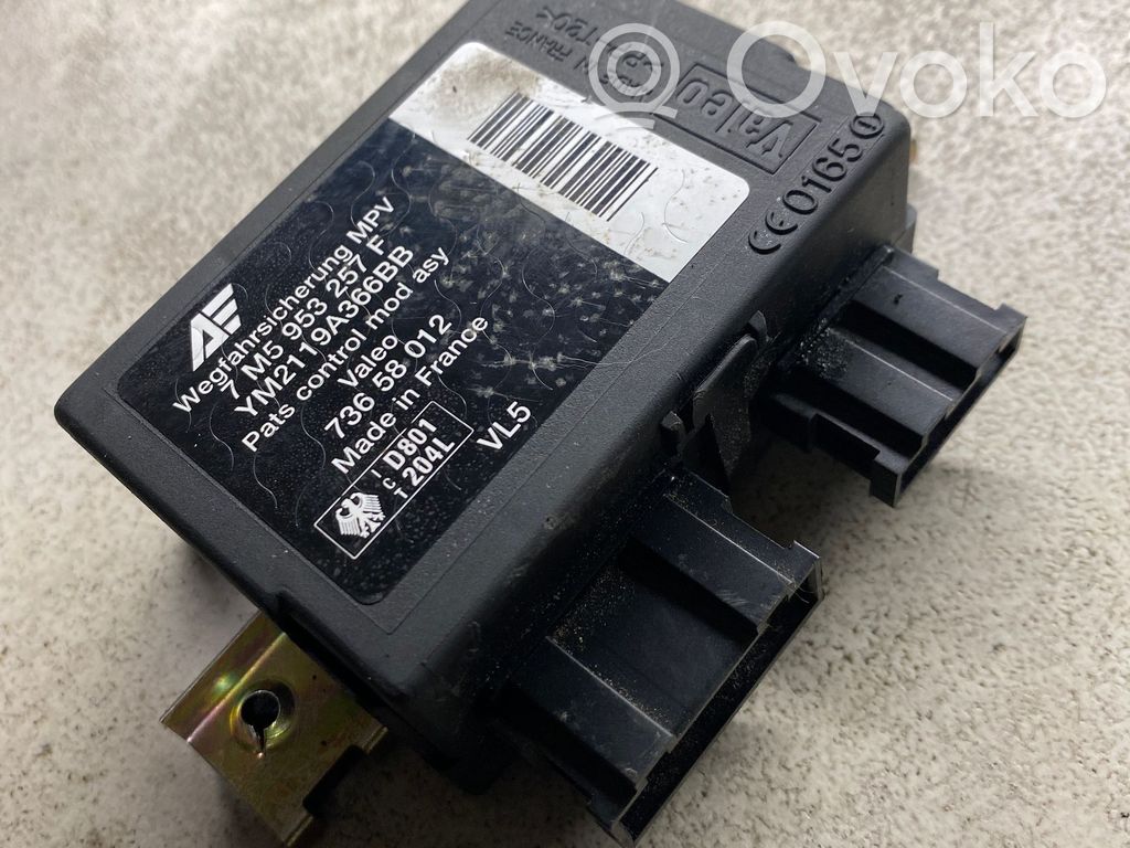 Immobilizer control unit/module   7M5953257F,73658012,YM2119A366BB