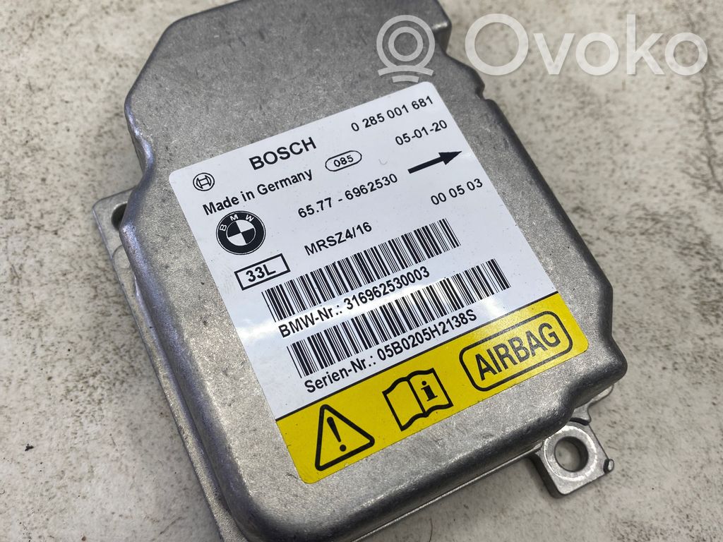 Airbag control unit/module   6962530,0285001681,316962530003