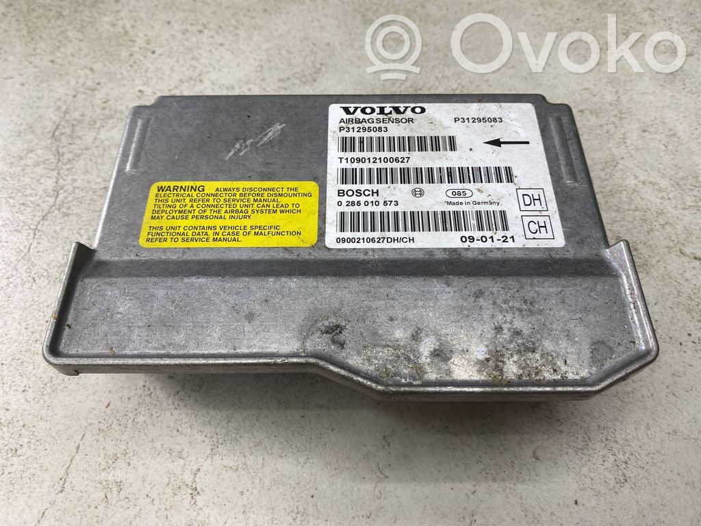 Airbag control unit/module   P31295083,0285010573,T109012100627