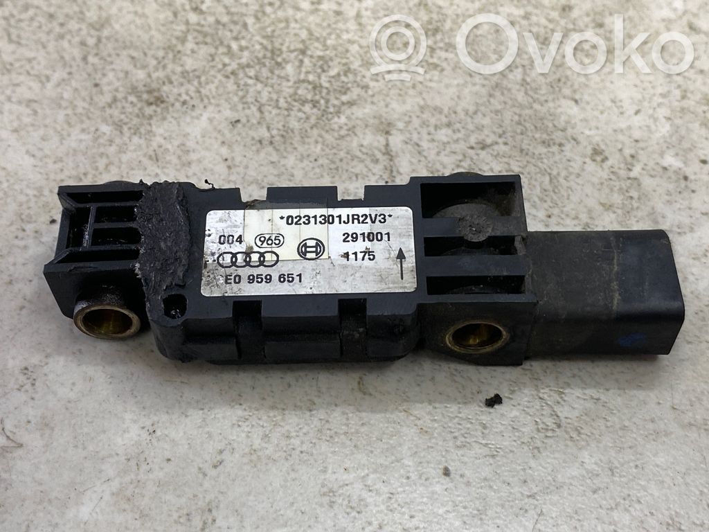 Audi A4 S4 B6 8E 8H Airbag deployment crash/impact sensor 