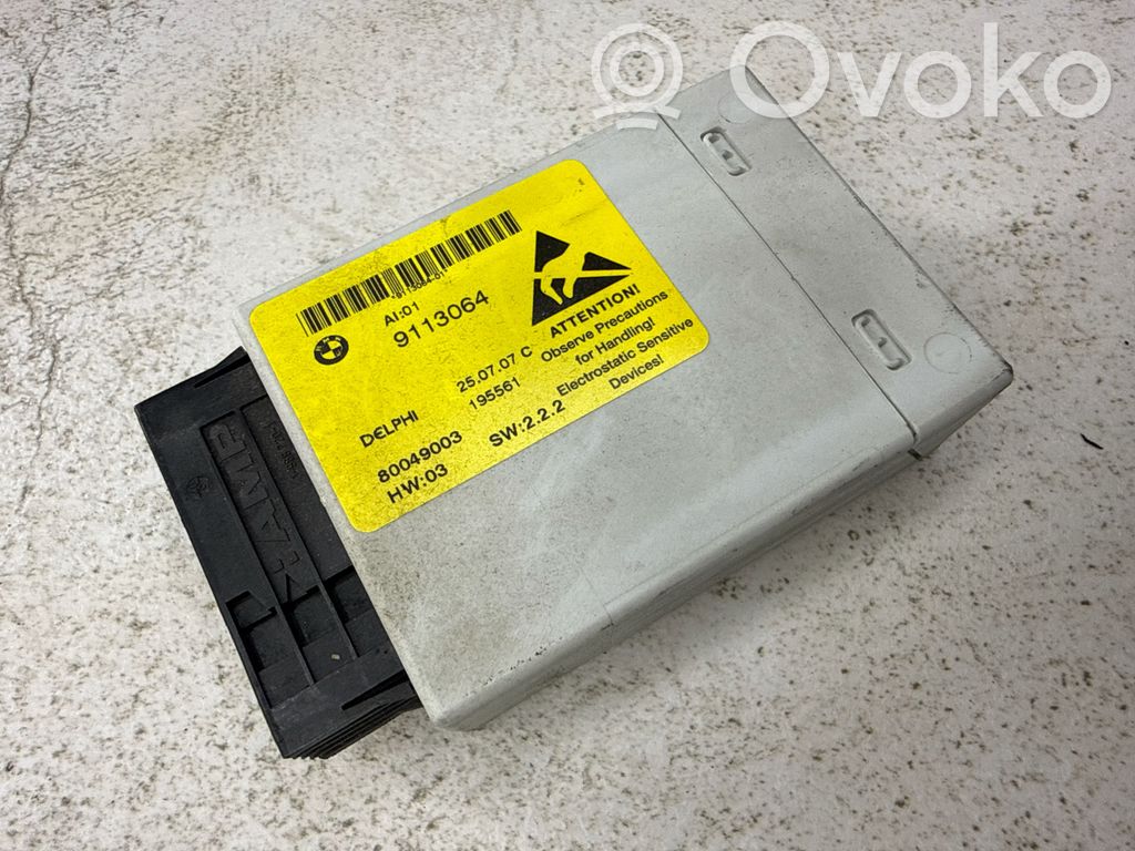 BMW 5 E60 E61 Modulo di controllo consolle centrale 