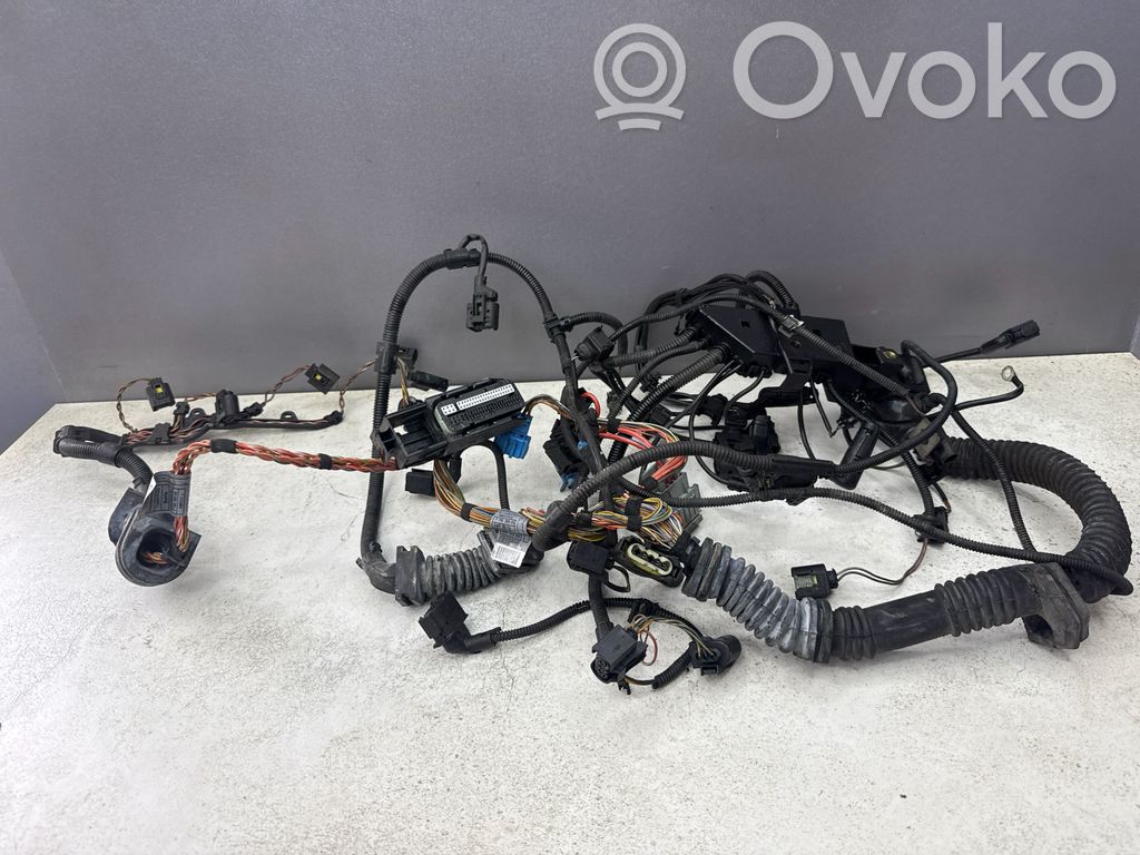 BMW 5 E60 E61 Проводка двигателя 