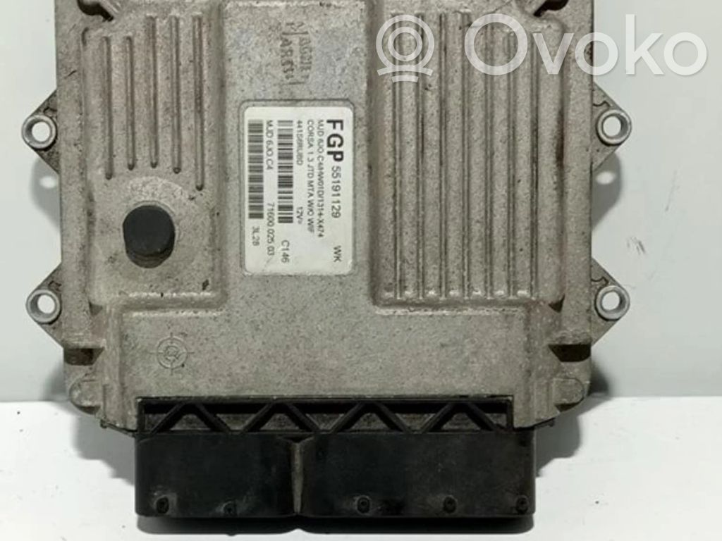 Opel Corsa C Engine control unit/module ECU 