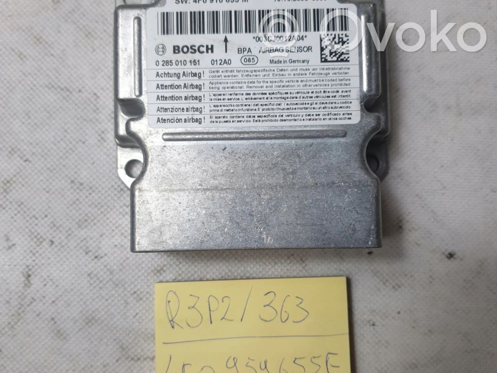Airbag control unit/module   4F0959655F