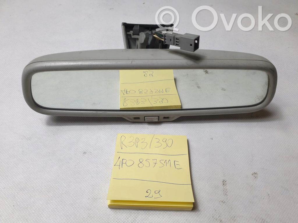 Espejo retrovisor (interior)   4F0857511E,ORYGINAASO