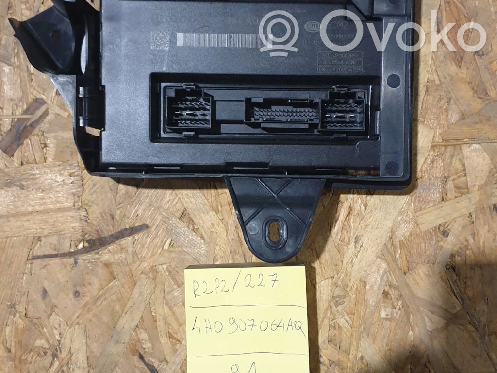 Audi A6 S6 C7 4G Moduł / Sterownik komfortu 