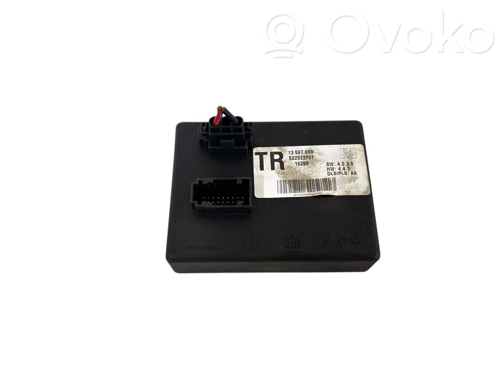 Opel Astra K Tow bar trailer control unit/module 