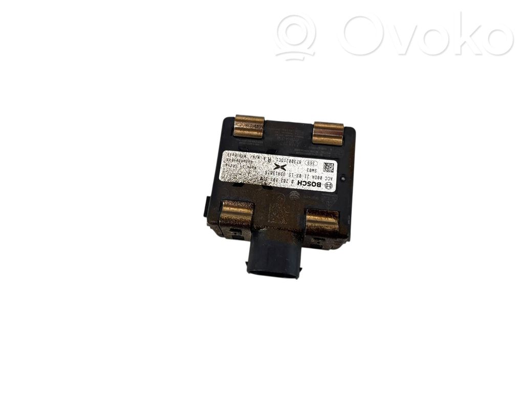 XPeng G3 Distronic-anturi, tutka 