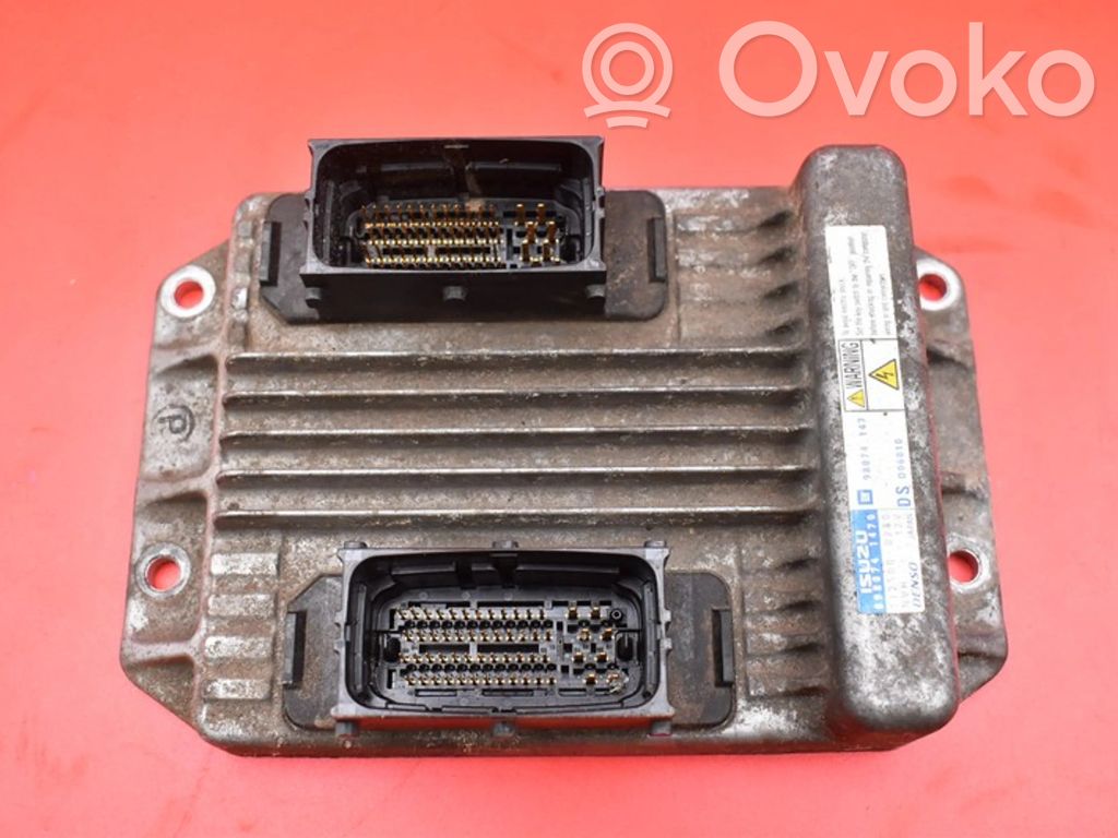 Engine control unit/module ECU   98074147,98074147