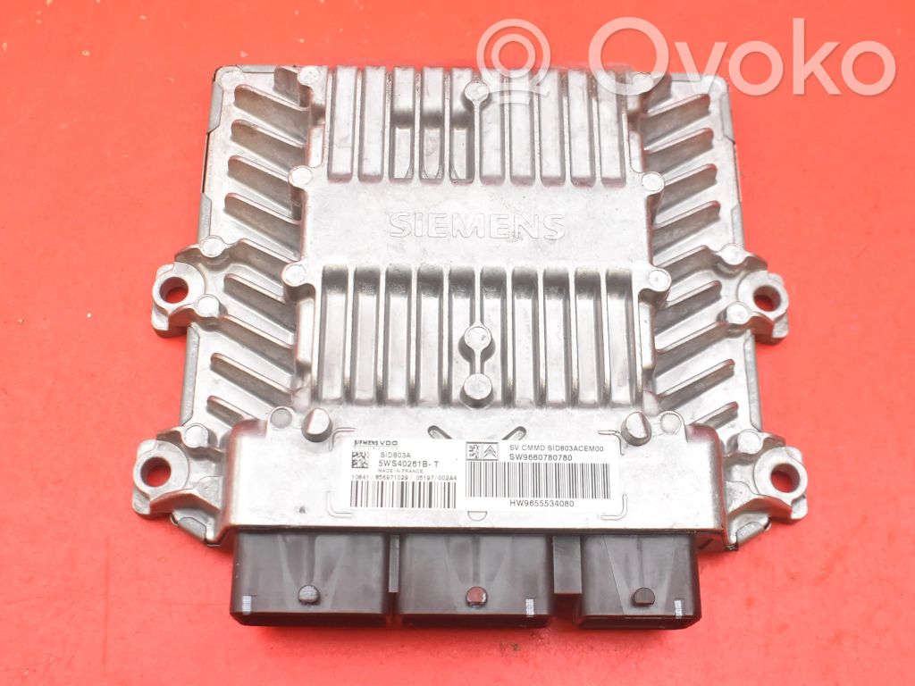 Komputer / Sterownik ECU silnika   SW9660780780,SW9660780780