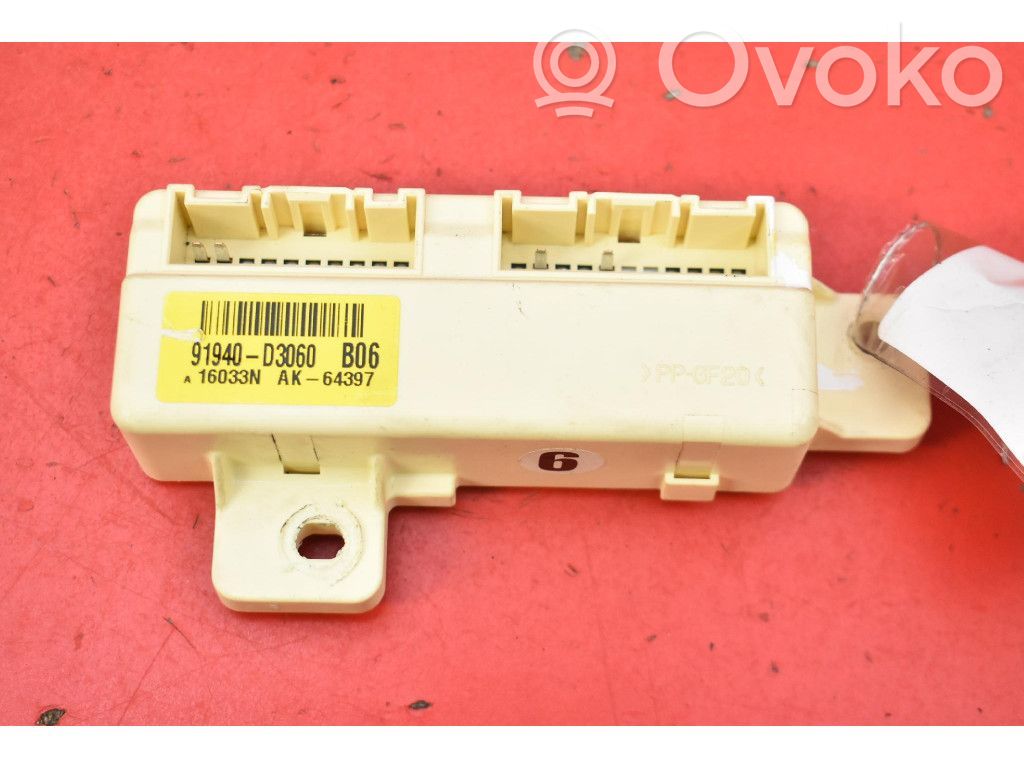 Unité de commande, module ECU de moteur   91940D3060,91940D3060