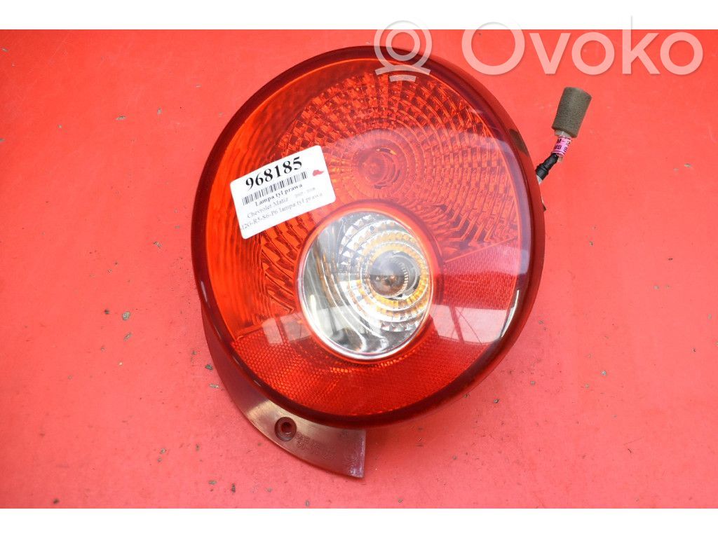 Chevrolet Matiz Aizmugurējais lukturis virsbūvē 