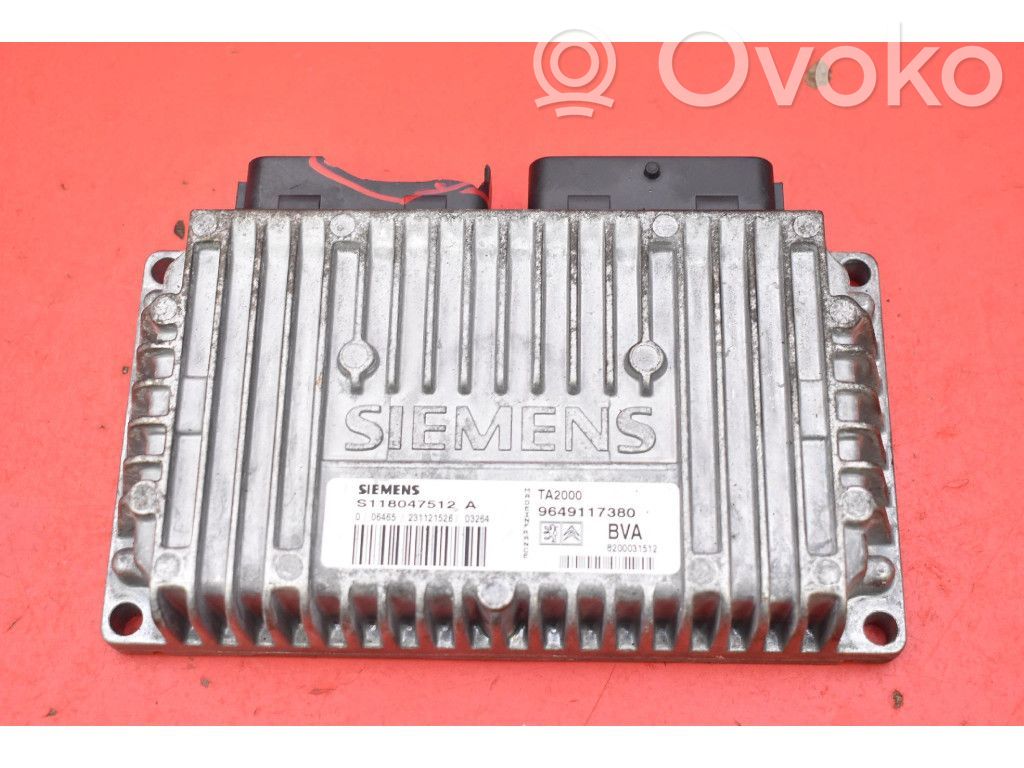Peugeot 206 CC Engine control unit/module ECU 