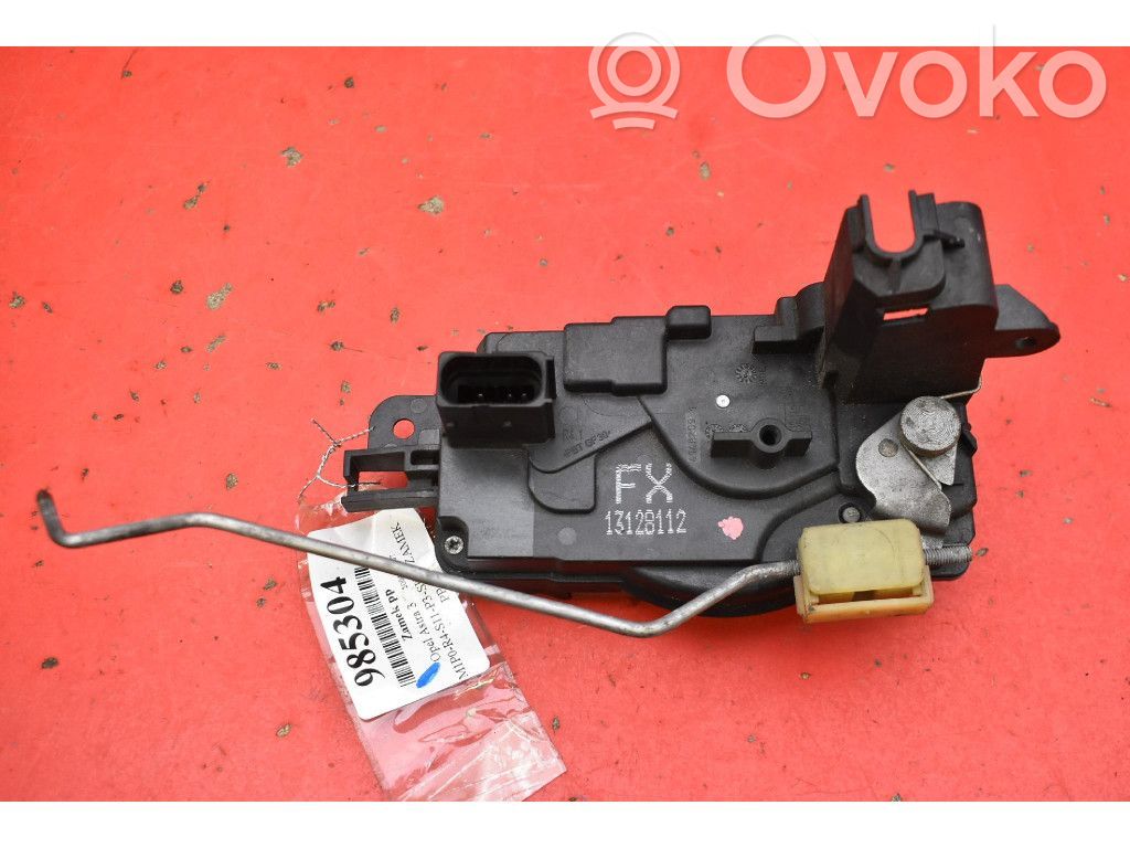 Opel Astra H Serrure de porte avant 