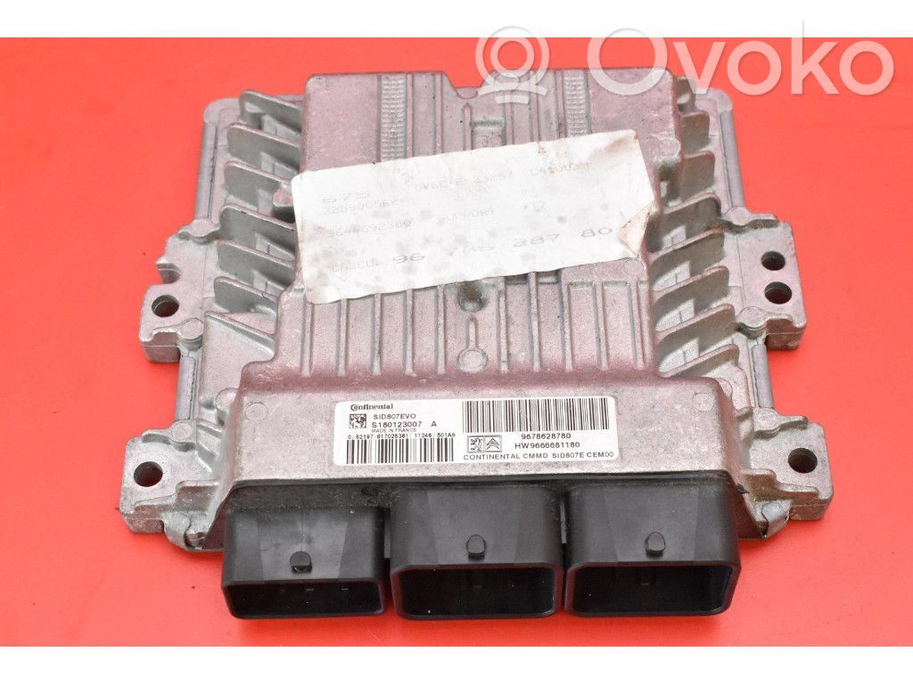 Peugeot 308 Unité de commande, module ECU de moteur