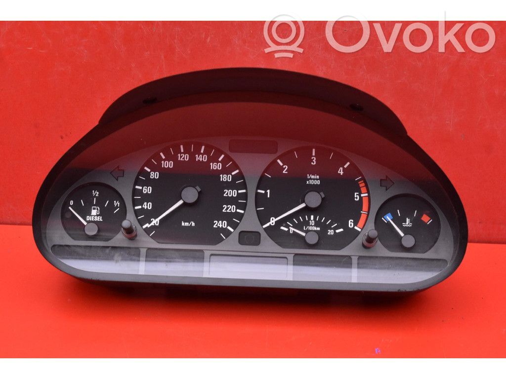 BMW 3 E46 Speedometer (instrument cluster) 