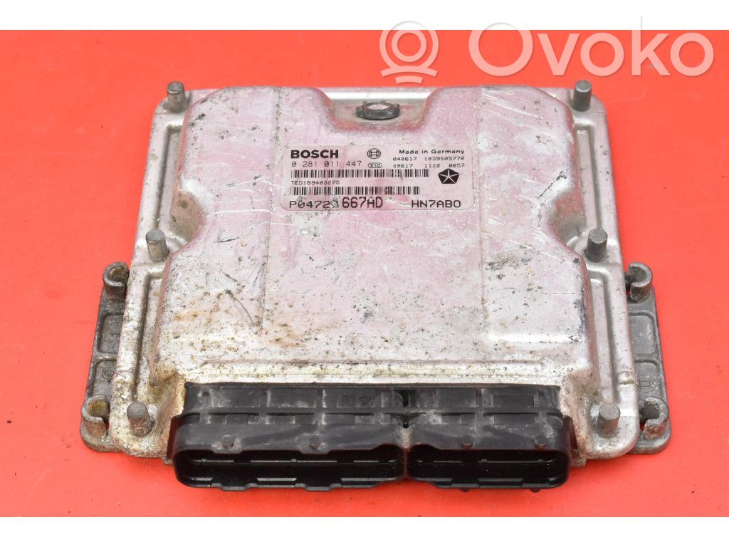 Chrysler Grand Voyager IV Engine control unit/module ECU 