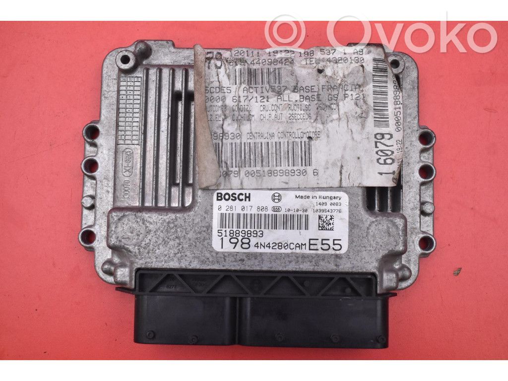 Fiat Bravo Engine control unit/module ECU 