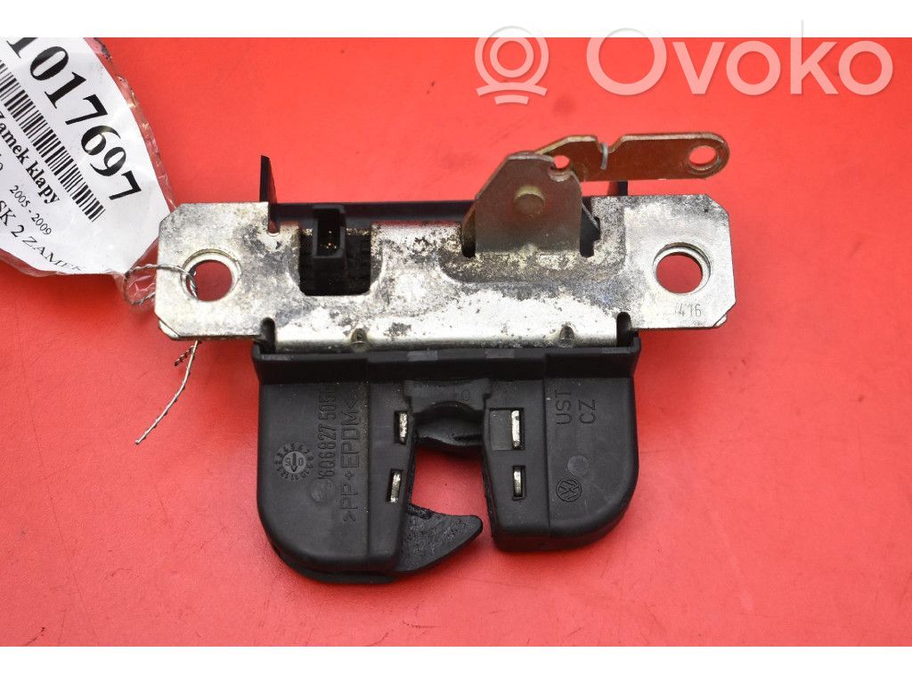 Volkswagen Polo IV 9N3 Blocco/chiusura/serratura del portellone posteriore/bagagliaio