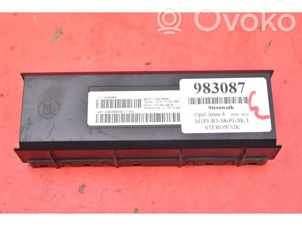 Engine control unit/module ECU   13340389,13340389