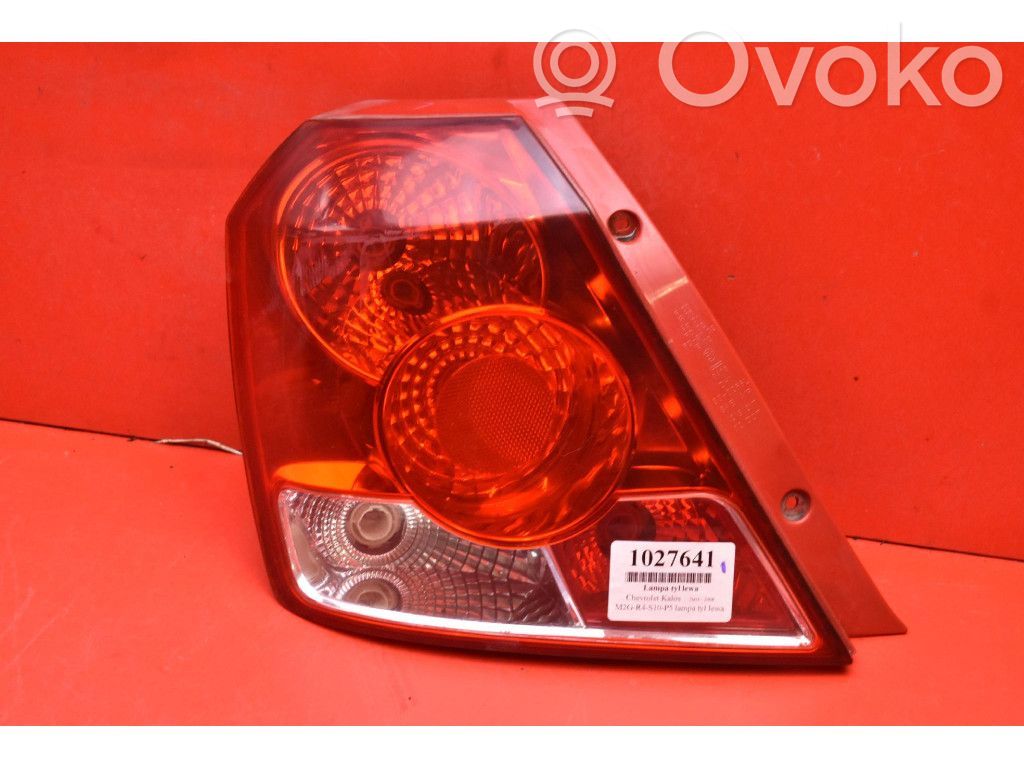 Chevrolet Kalos Luci posteriori 
