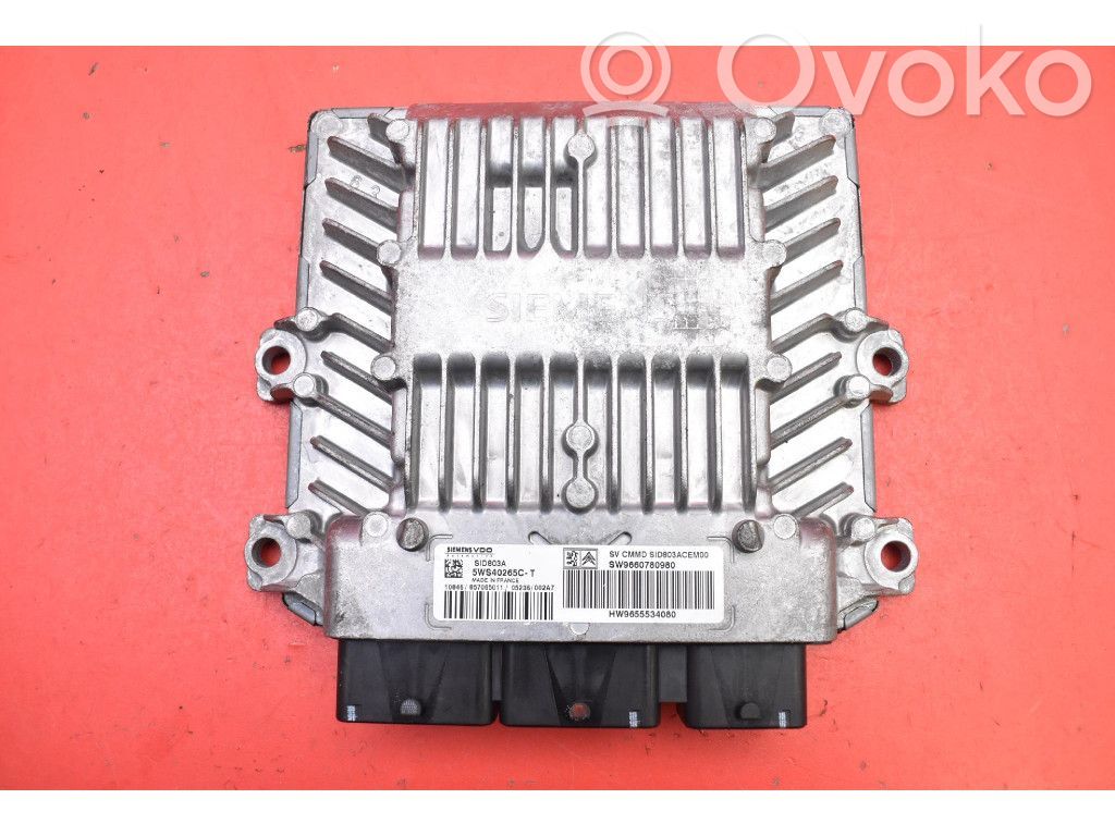 Peugeot 407 Engine control unit/module ECU 