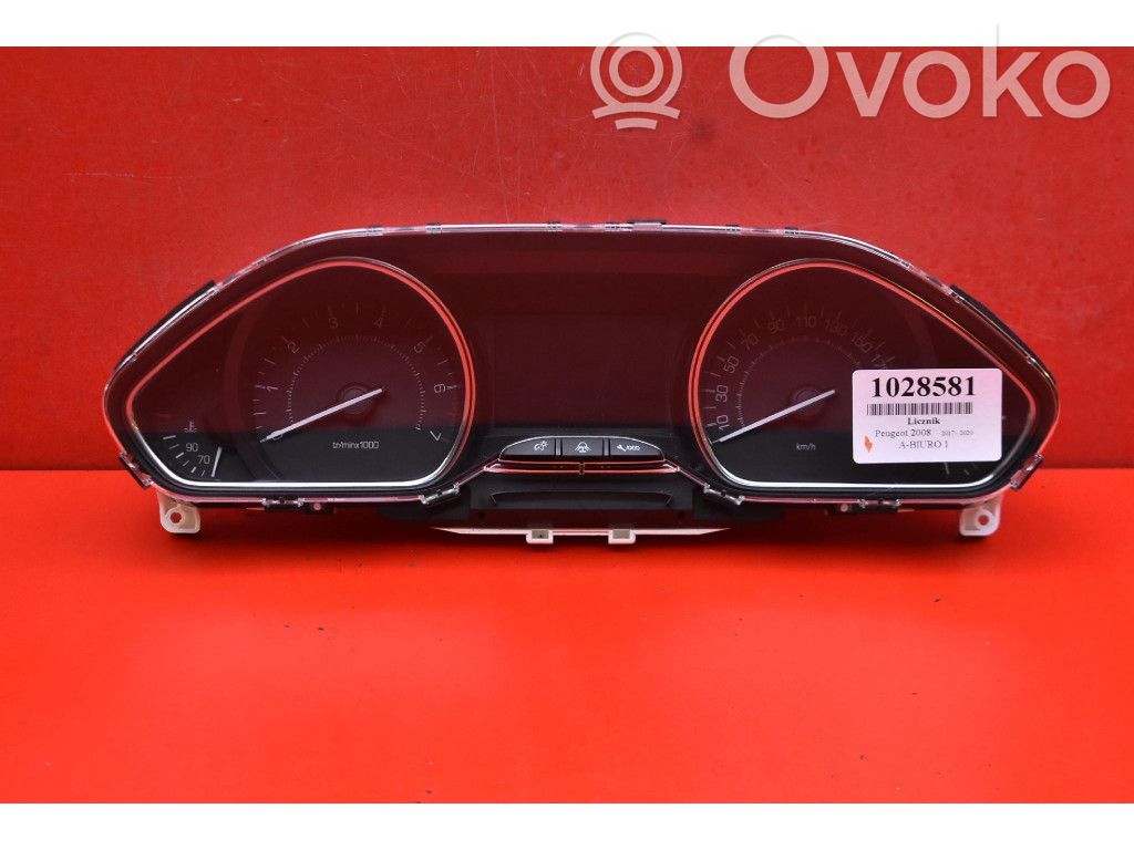 Peugeot 2008 I Tachimetro (quadro strumenti) 