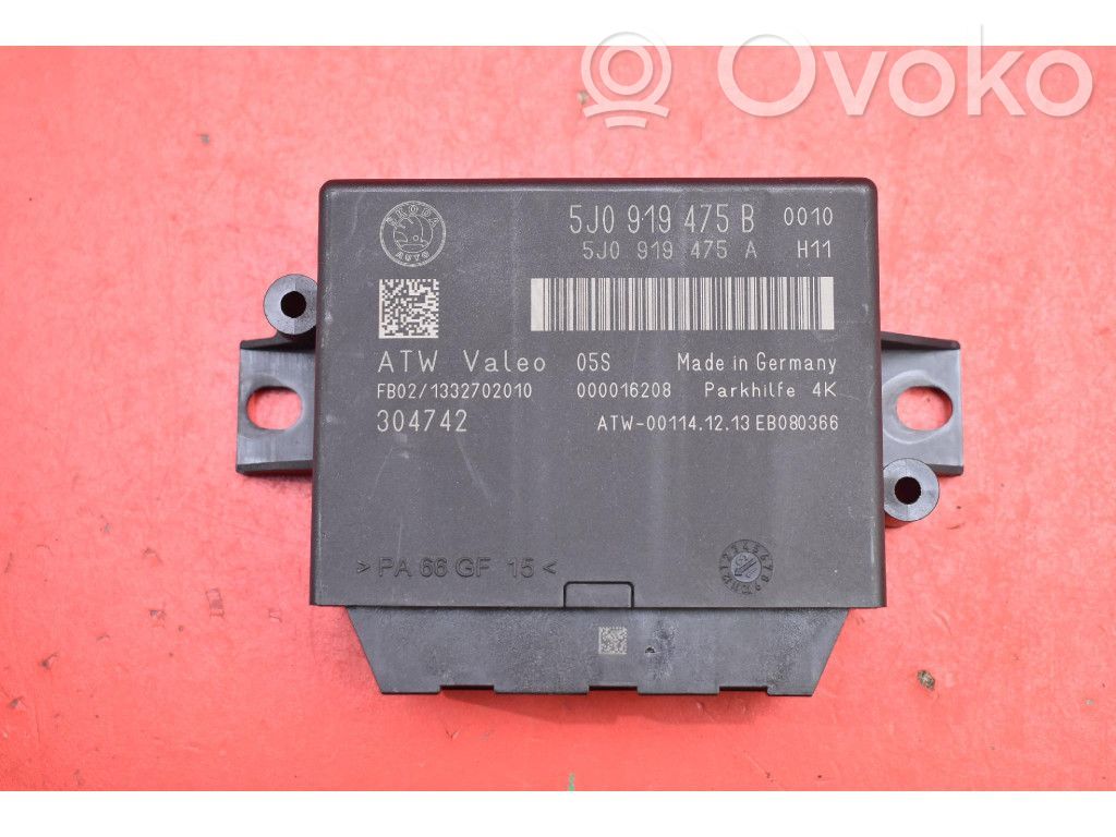 Unité de commande, module ECU de moteur   5J0919475B,5J0919475B