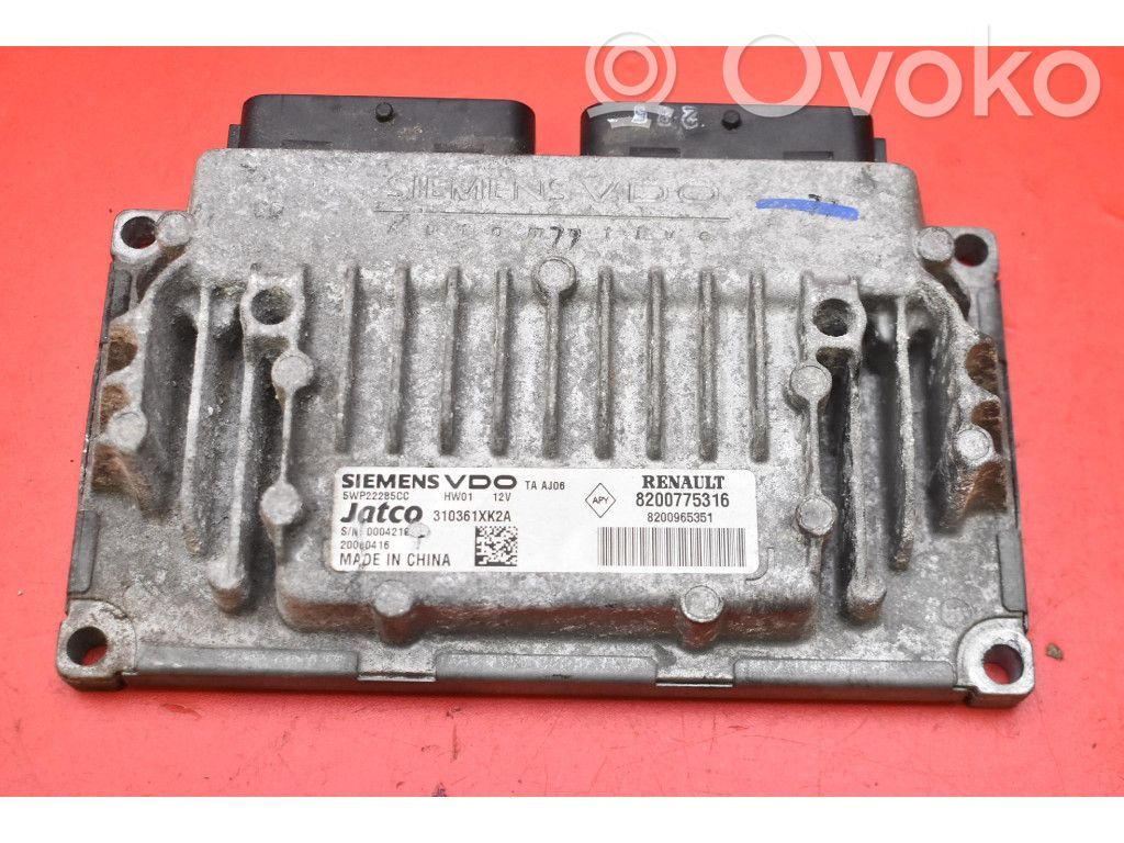 Renault Laguna III Gearbox control unit/module 