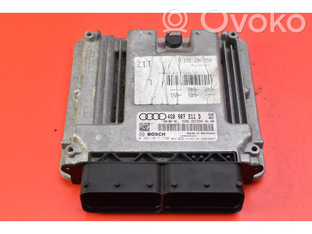 Audi A6 Allroad C7 Engine control unit/module ECU 