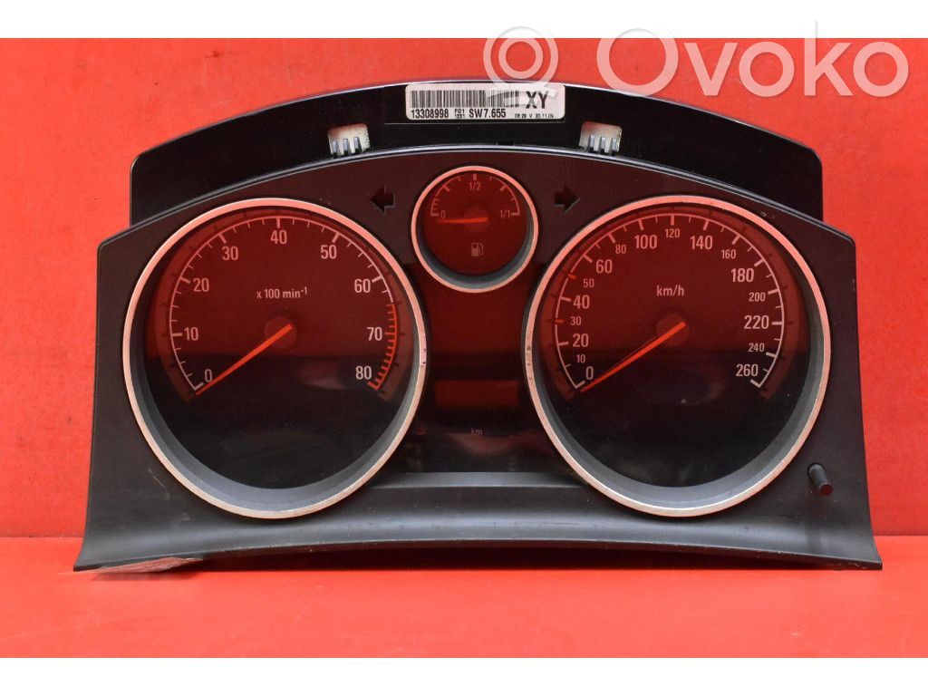 Opel Astra H Vitezometru (grup de instrumente) 