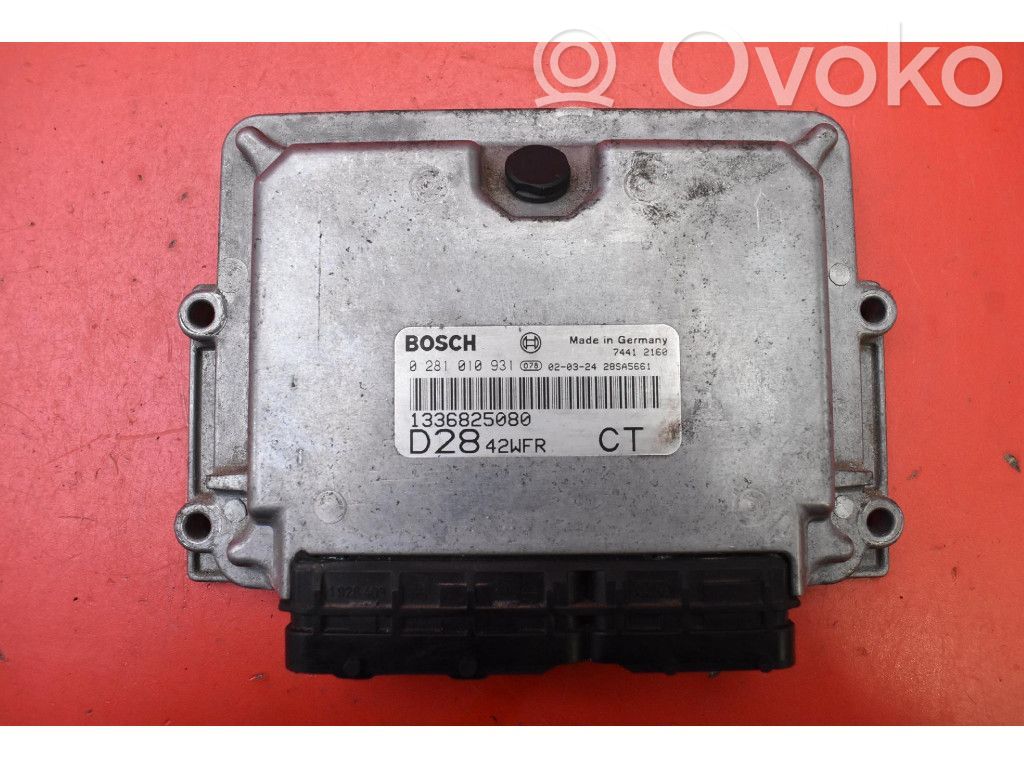Citroen Jumper Engine control unit/module ECU 