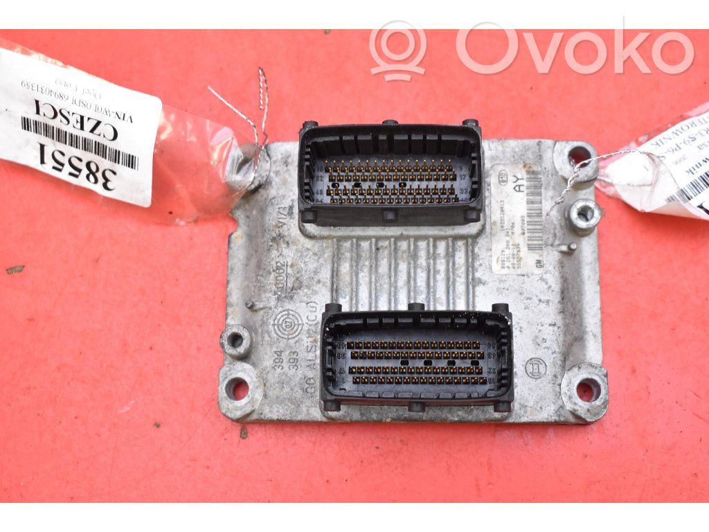 Engine control unit/module ECU   55557934AY,55557934AY