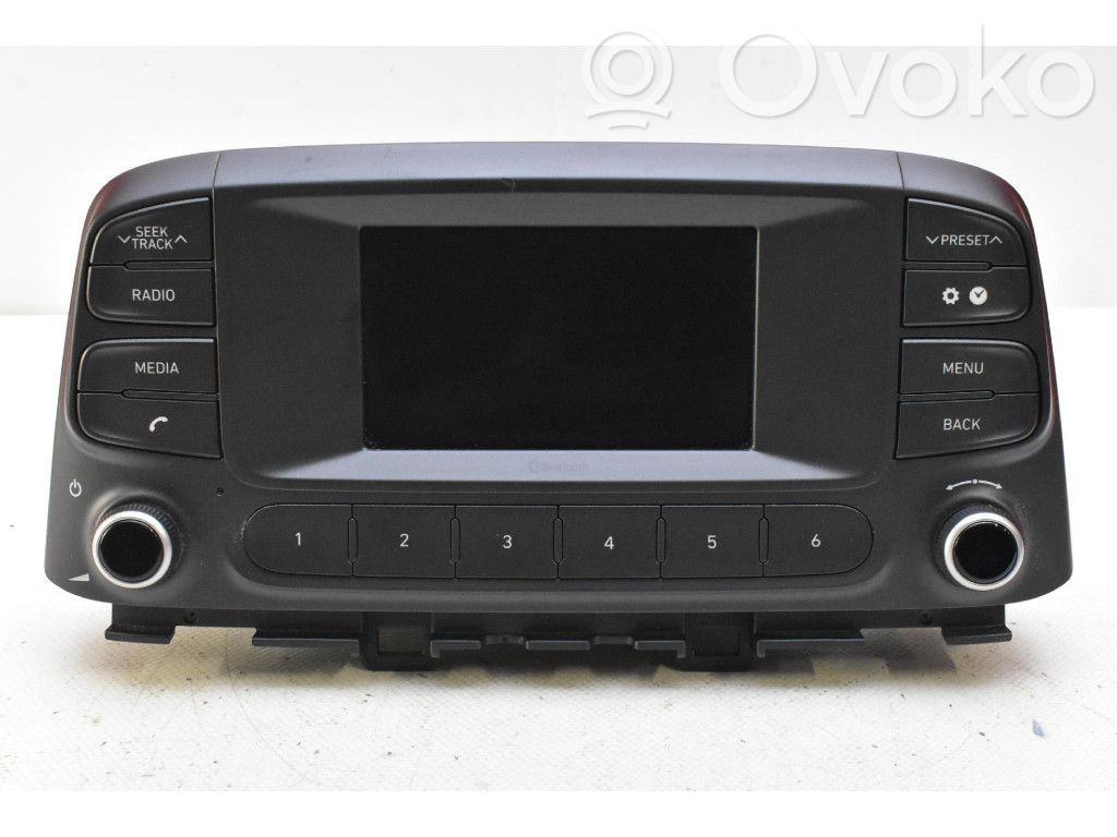 Hyundai Kona I Panel / Radioodtwarzacz CD/DVD/GPS 