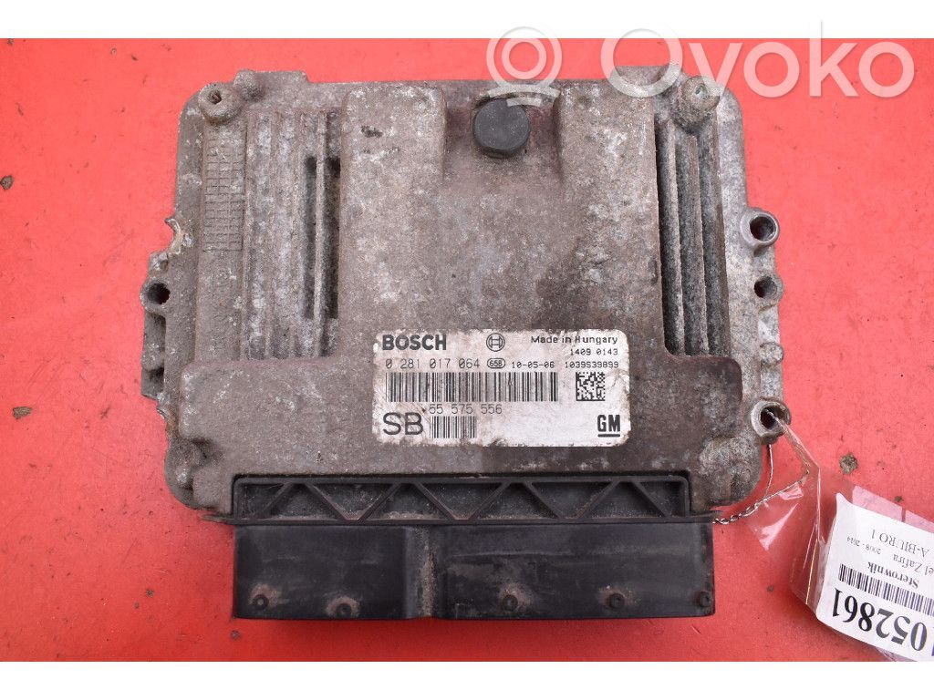 Opel Zafira B Engine control unit/module ECU 