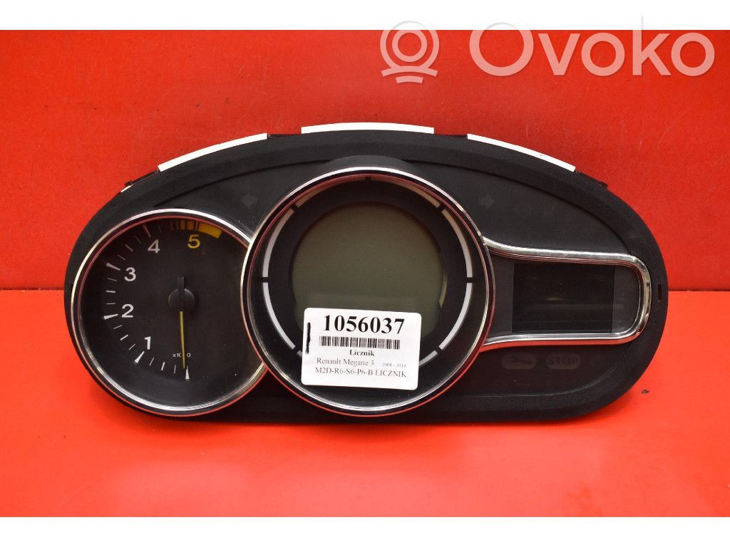 Renault Megane III Speedometer (instrument cluster) 