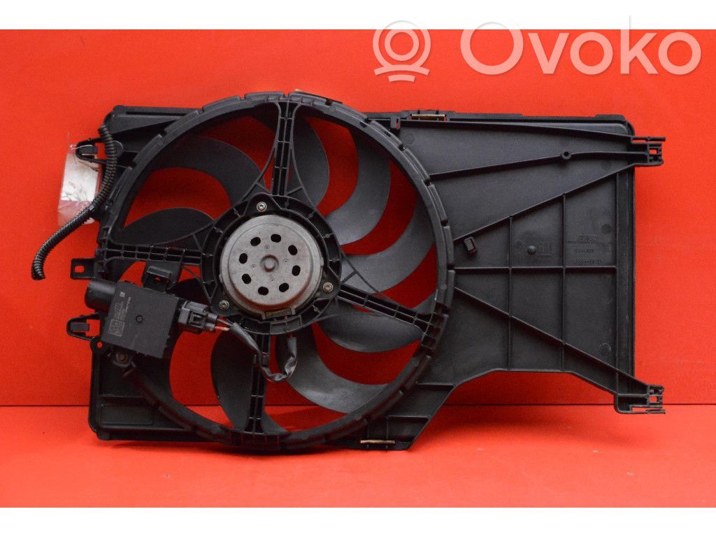 Opel Corsa E Elektrinis radiatorių ventiliatorius 