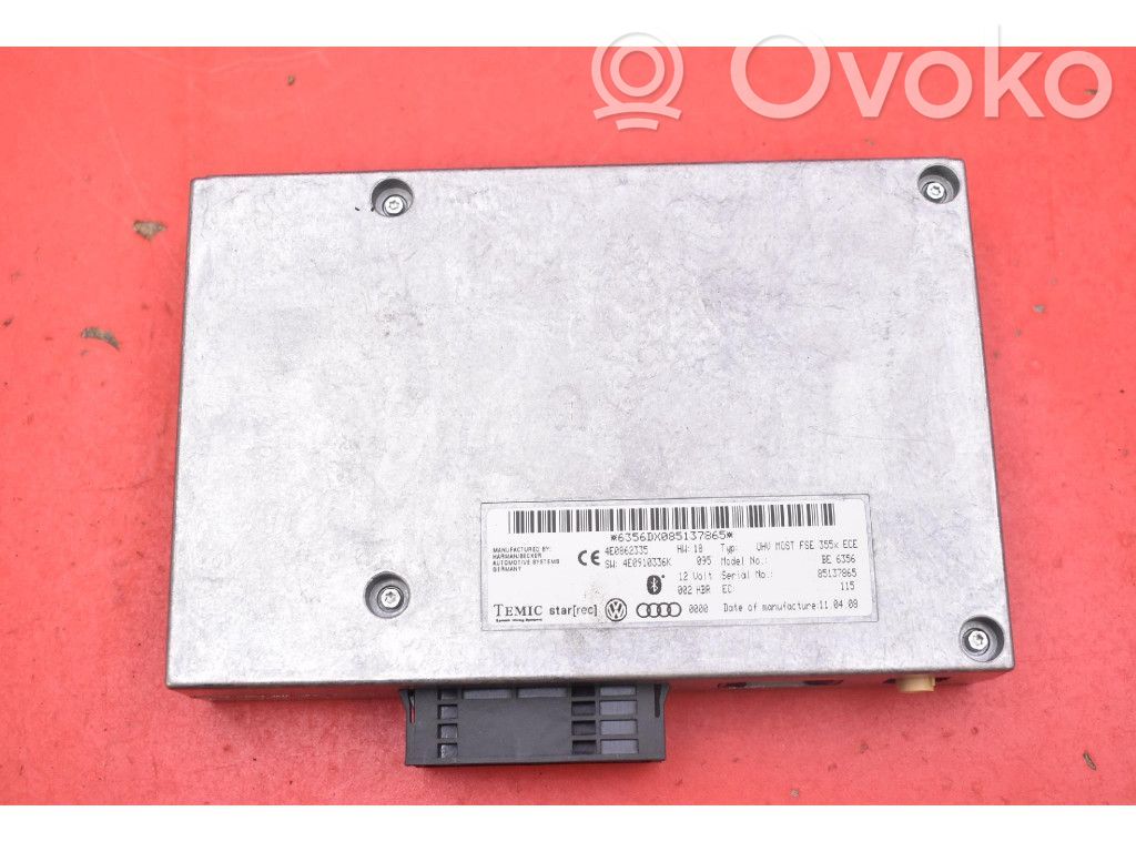 Audi Q7 4L Unité de commande, module ECU de moteur 