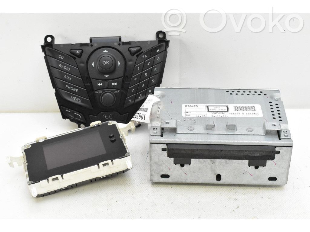 Ford Fiesta Panel / Radioodtwarzacz CD/DVD/GPS 