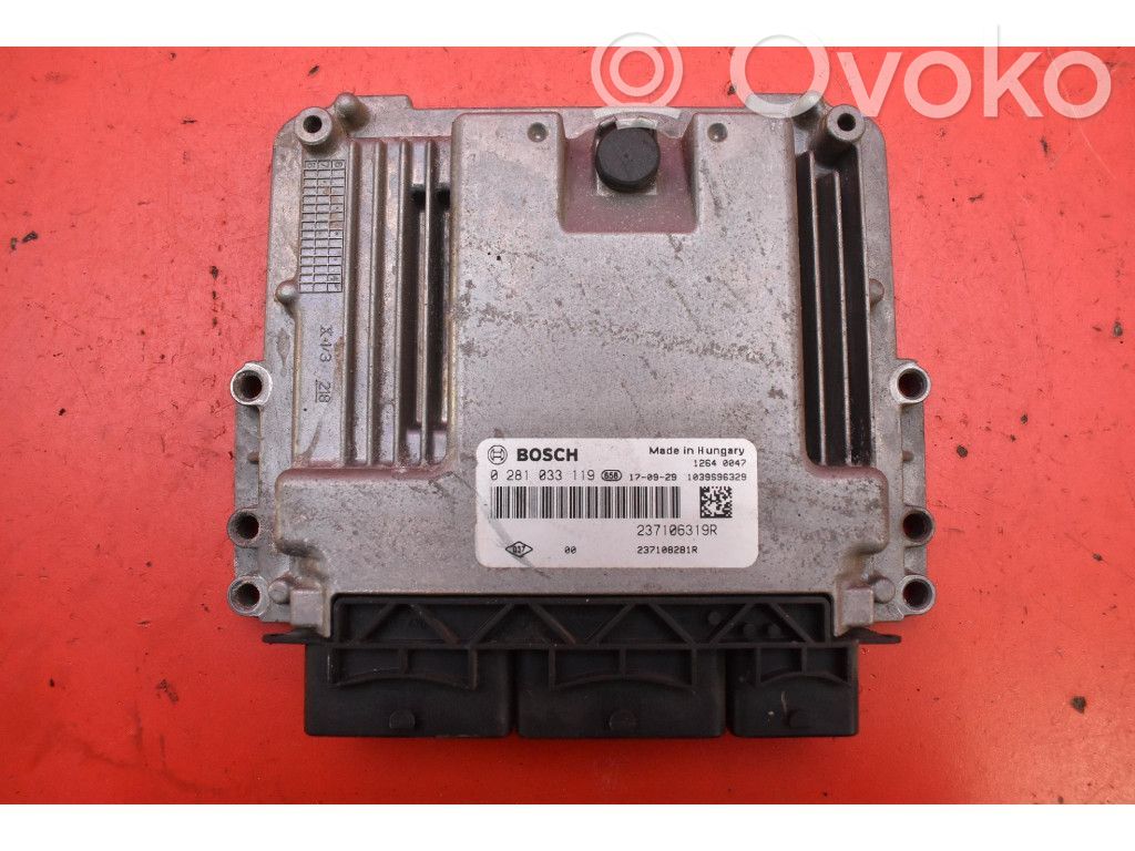 Renault Clio I Unité de commande, module ECU de moteur 