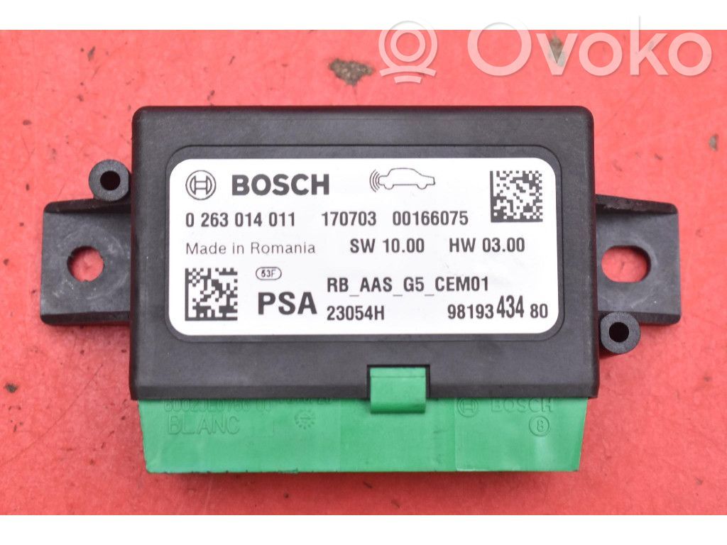 Peugeot 208 I Engine control unit/module ECU 