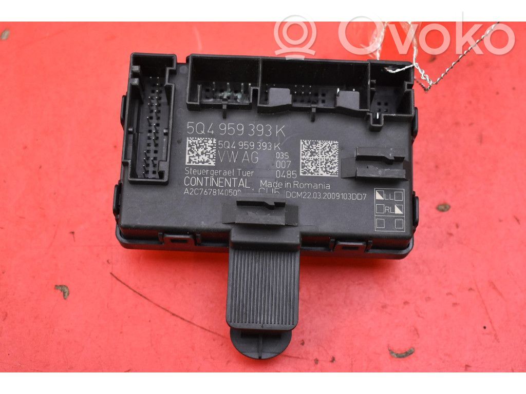 Volkswagen Golf Sportsvan Unitate control motor/modul ECU 