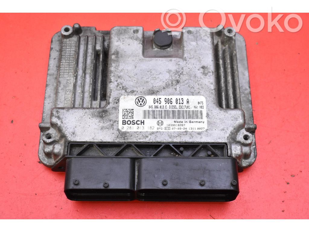 Skoda Roomster (5J) Unité de commande, module ECU de moteur 