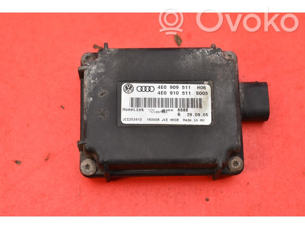 Engine control unit/module ECU   4E0909511,4E0909511