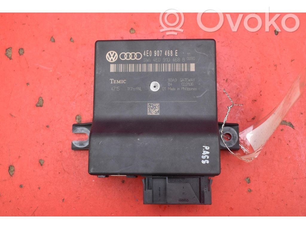 Audi A8 S8 D3 4E Unitate control motor/modul ECU 