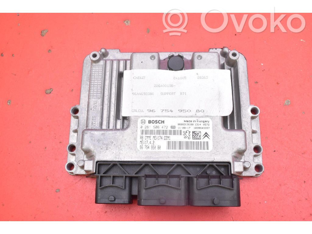 Citroen C4 II Engine control unit/module ECU 