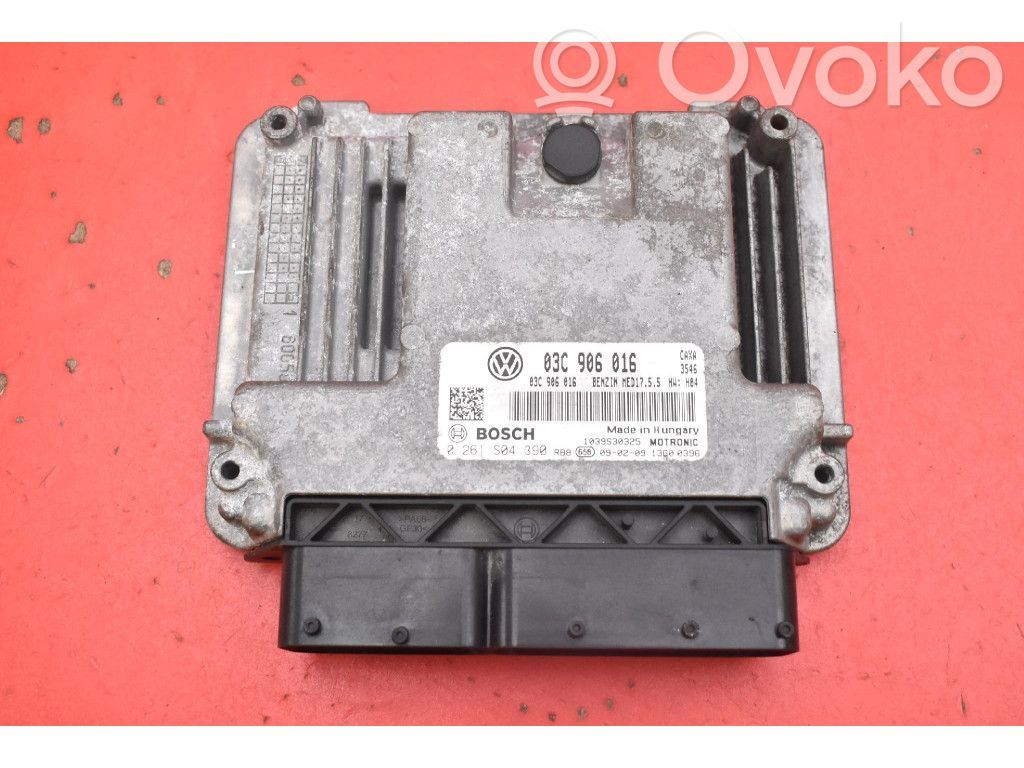 Engine control unit/module ECU   03C906016,03C906016