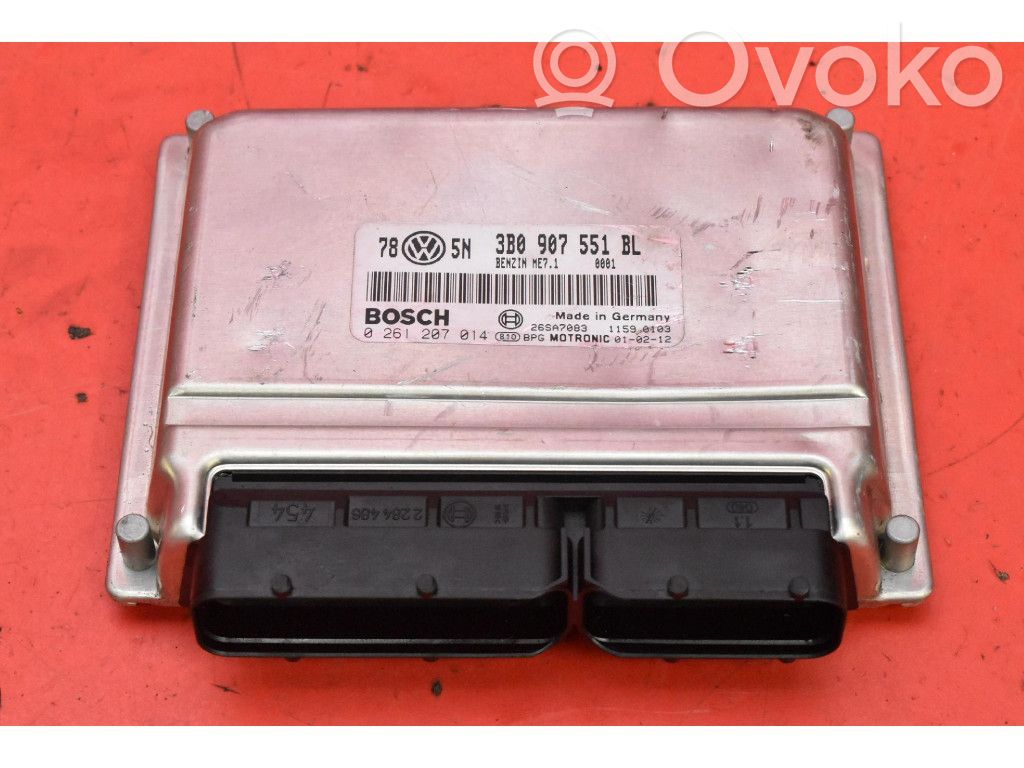 Engine control unit/module ECU   3B0907551BL,3B0907551BL